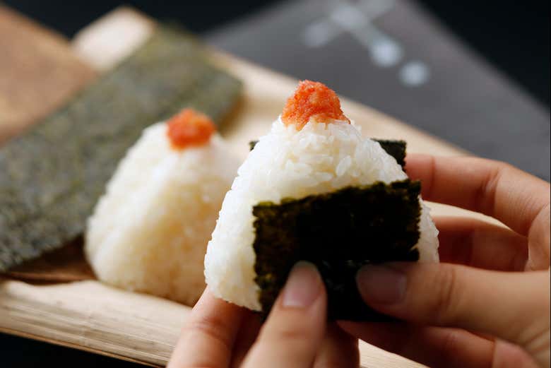 Onigiris are on the menu on this food tour!