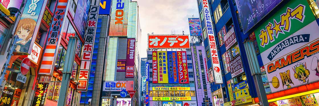 Electronics and photography in Tokyo